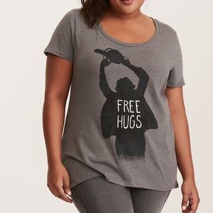 Torrid 2x T-shirt, free hugs, halloween